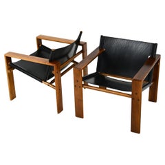 Armchairs "Laser" by Tarcisio Colzani for Mobil Girgi, 1970s, set of 2
