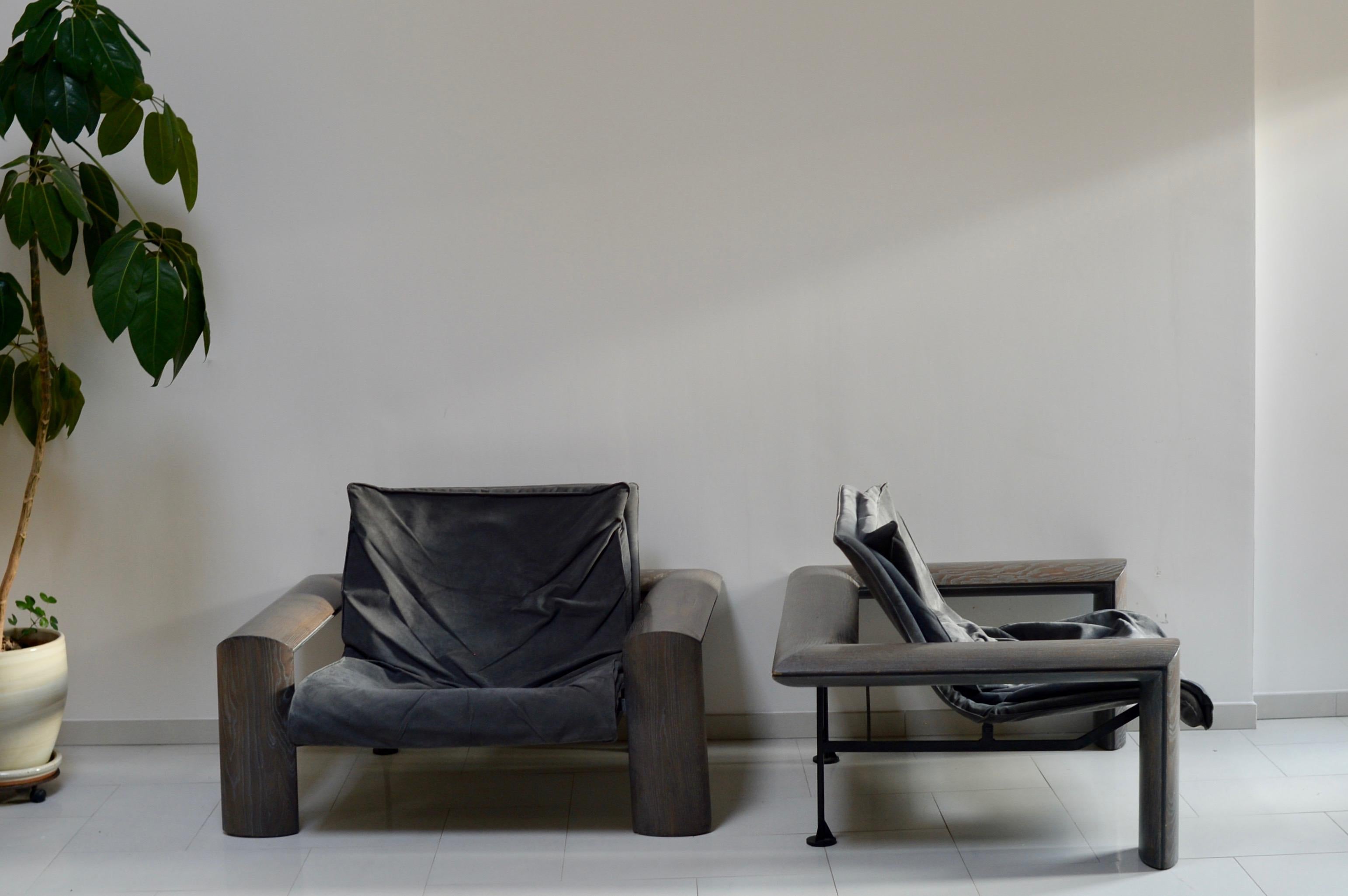 Late 20th Century Armchairs Maestro by Jean Louis Berthet, 1980s, Set of 2