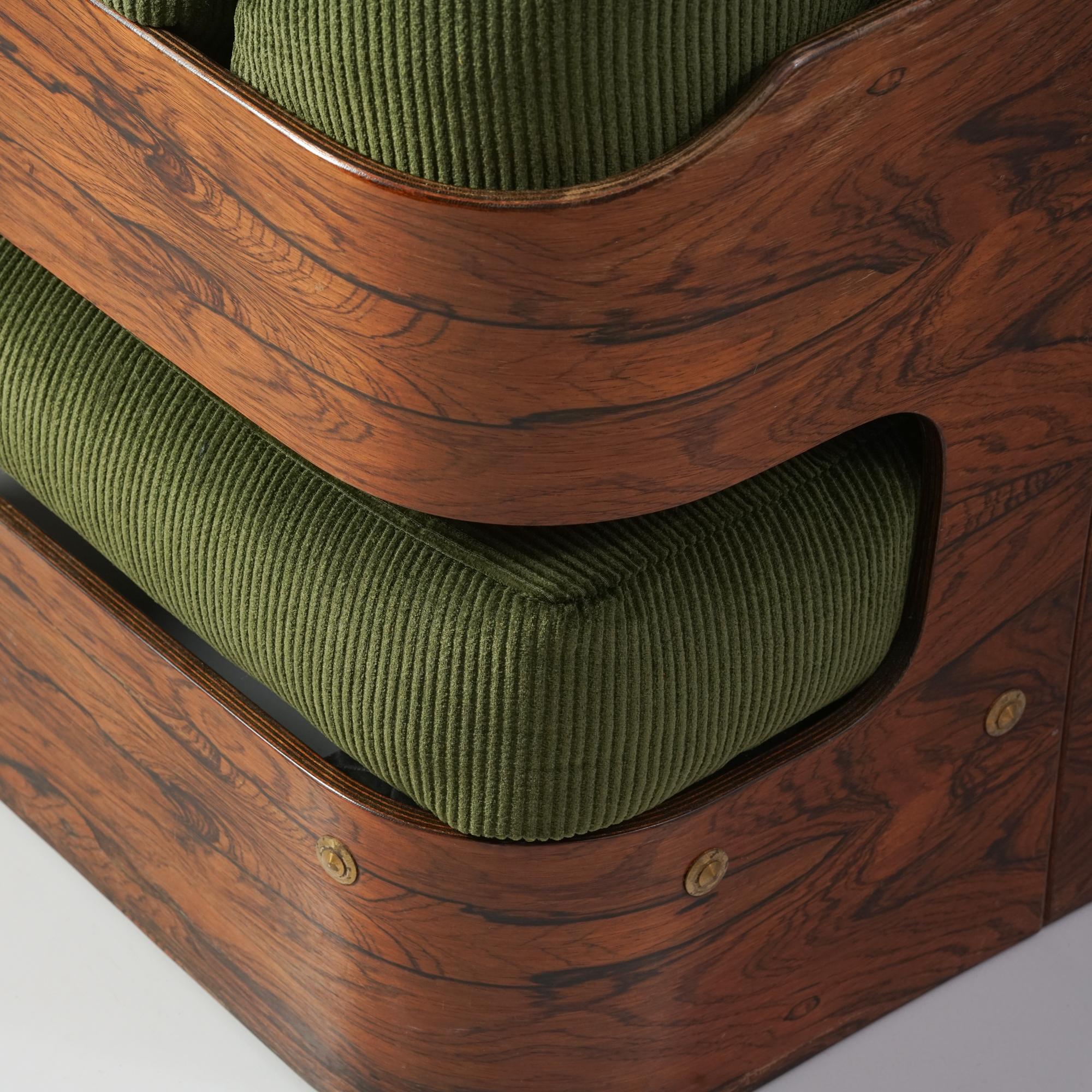 Milieu du XXe siècle Fauteuils modèle Euroform de Maija Ruoslahti, Sopenkorpi, années 1960 en vente