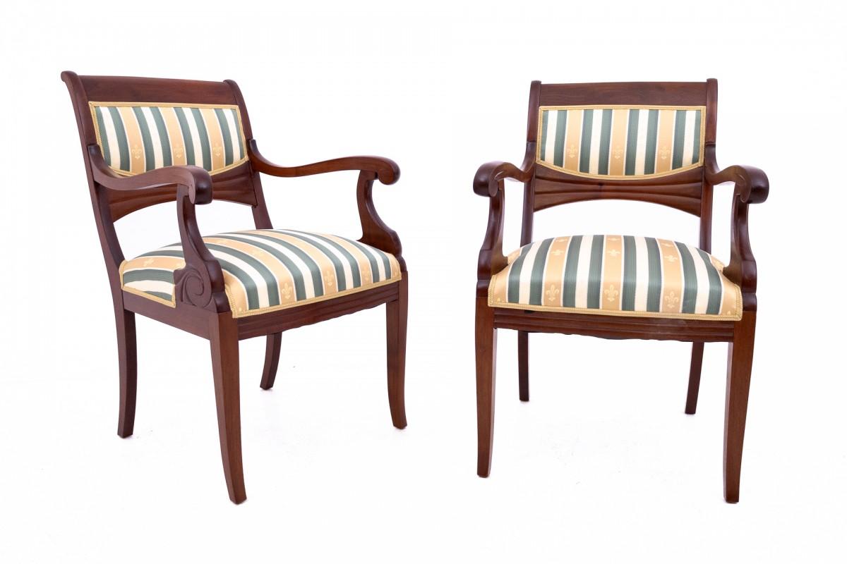 Fauteuils, Europe du Nord, vers 1890. Après la rénovation. en vente 8