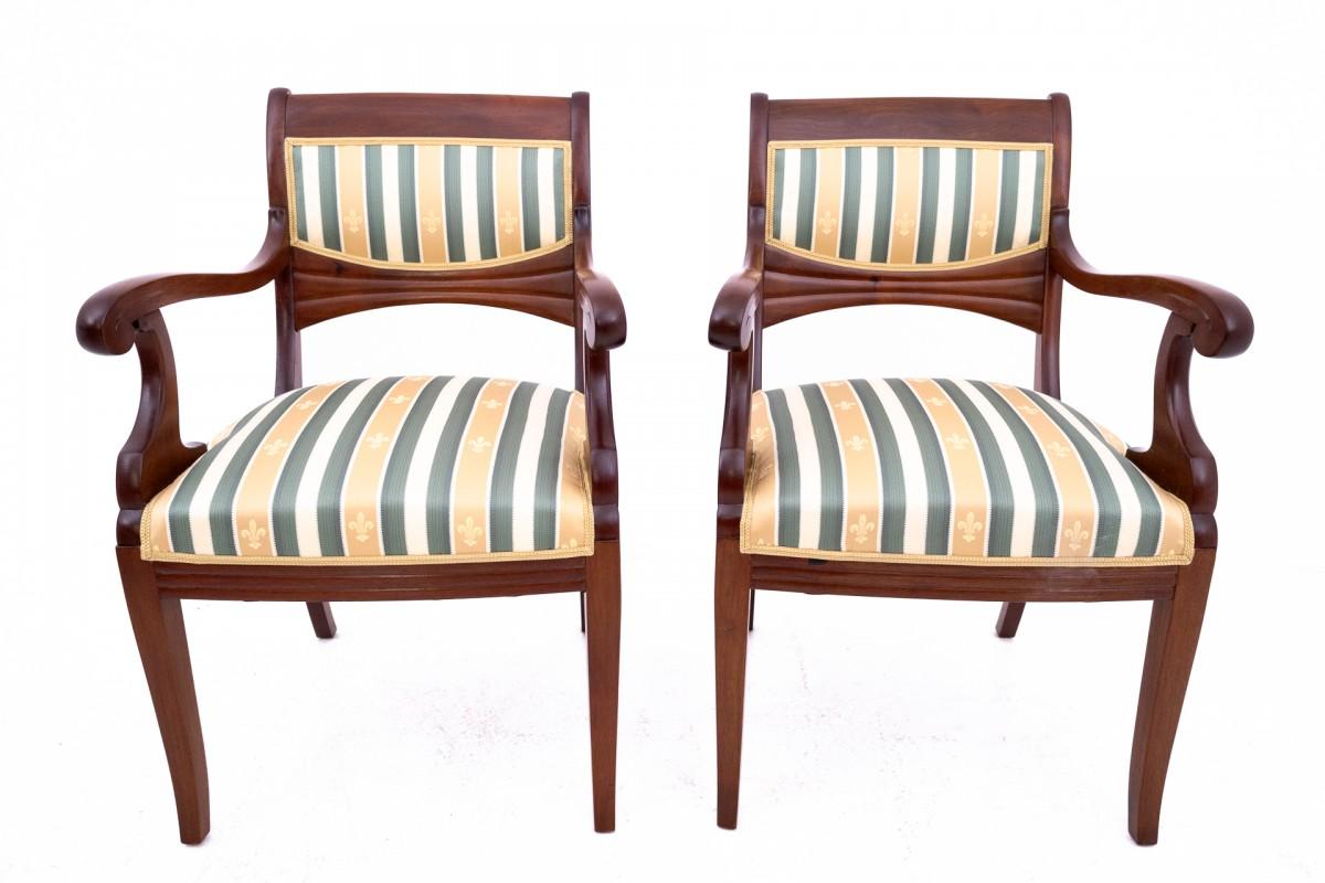 Norvégien Fauteuils, Europe du Nord, vers 1890. Après la rénovation. en vente