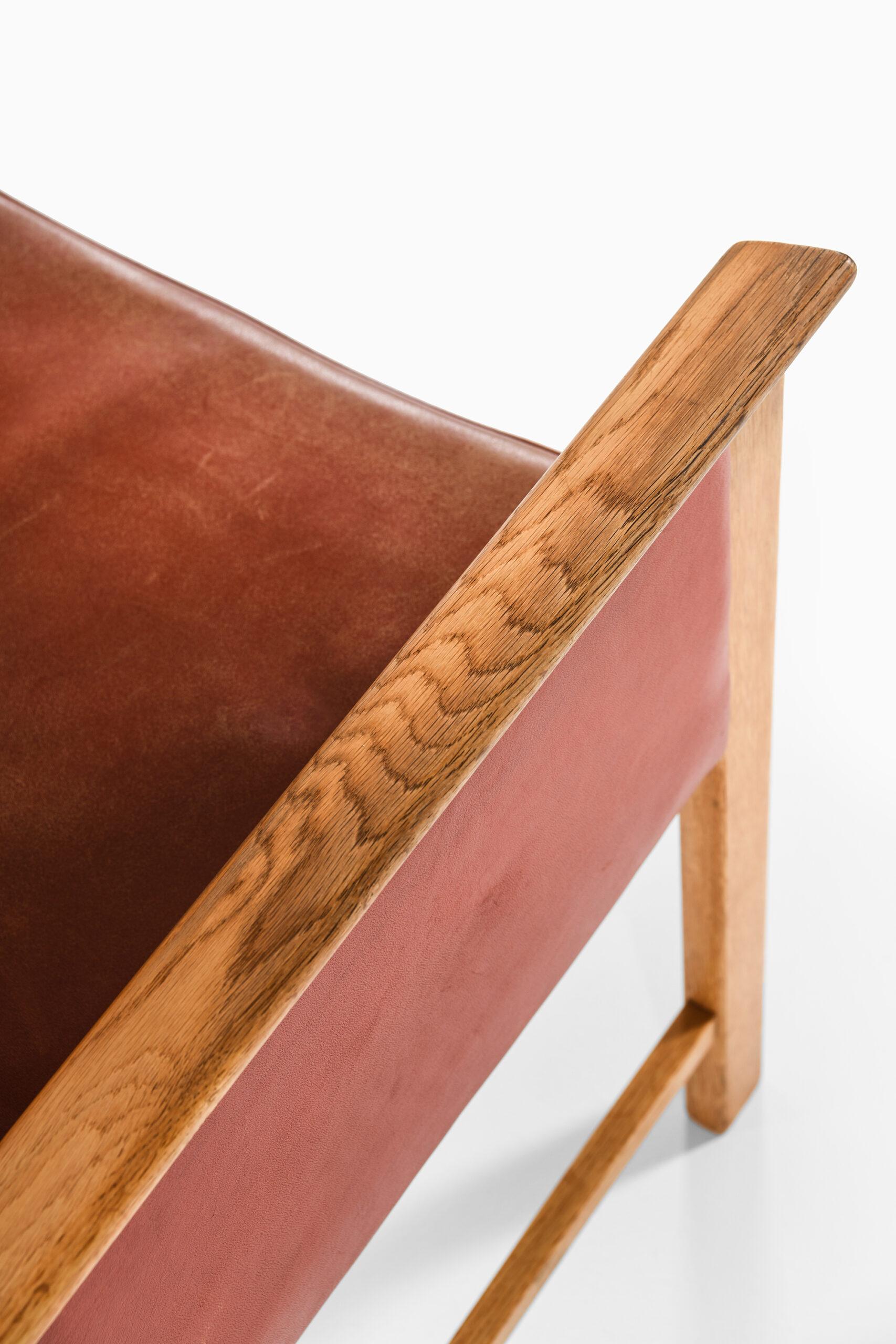 Leather Armchairs Produced in Denmark