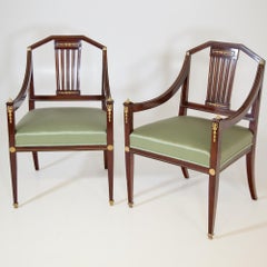 Armchairs, Vienna, circa 1800