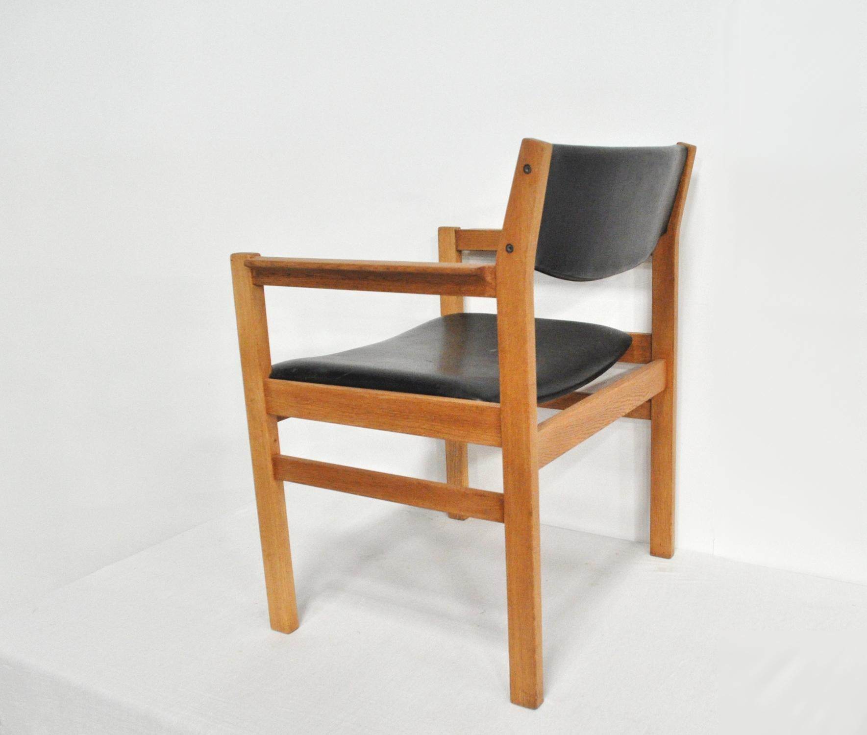 Armchairs '12' Designed by Erik Wørts for FDB Møbler, 1960s In Good Condition In Vordingborg, DK