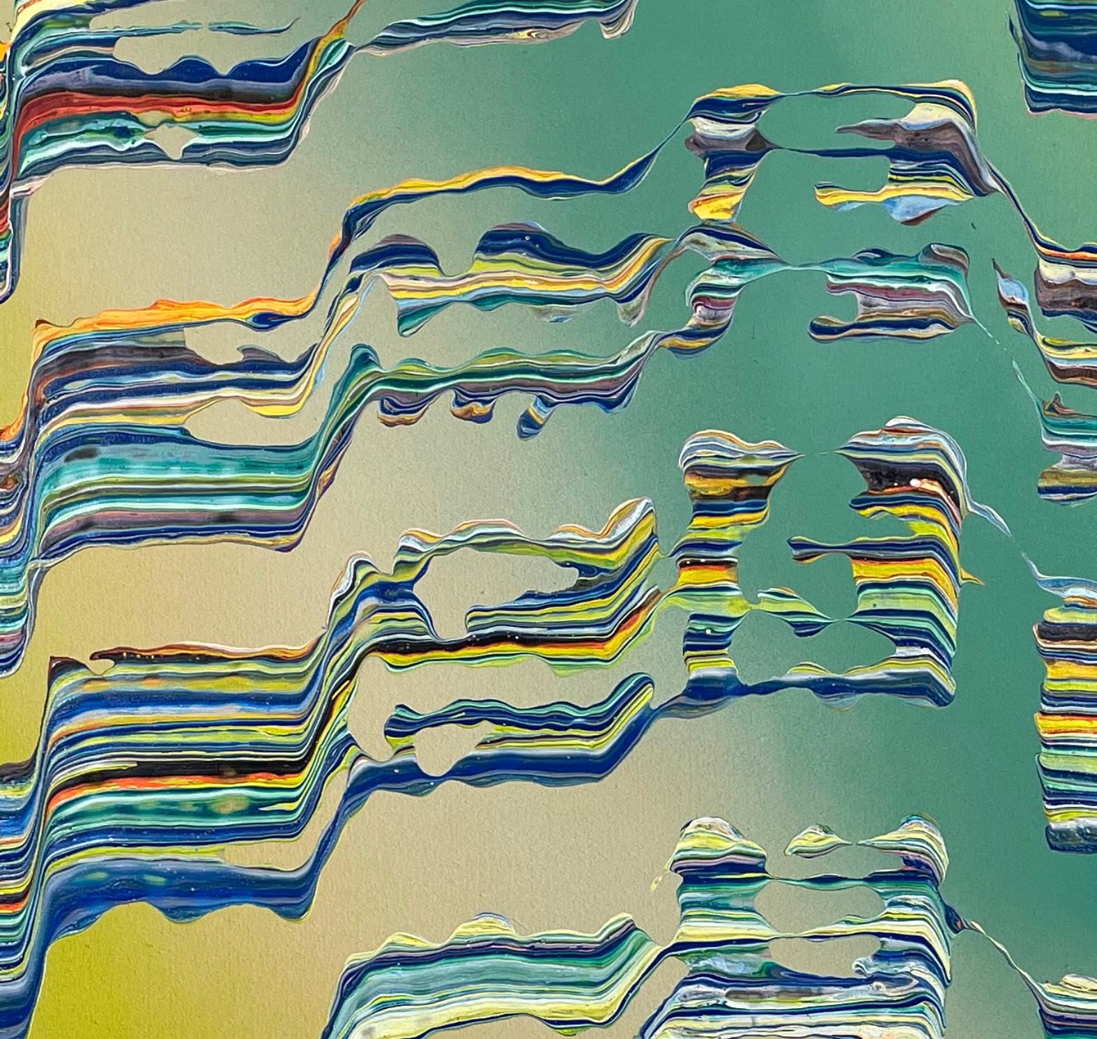 Sottomettere - Abstract Painting Marrone di Armen Ges