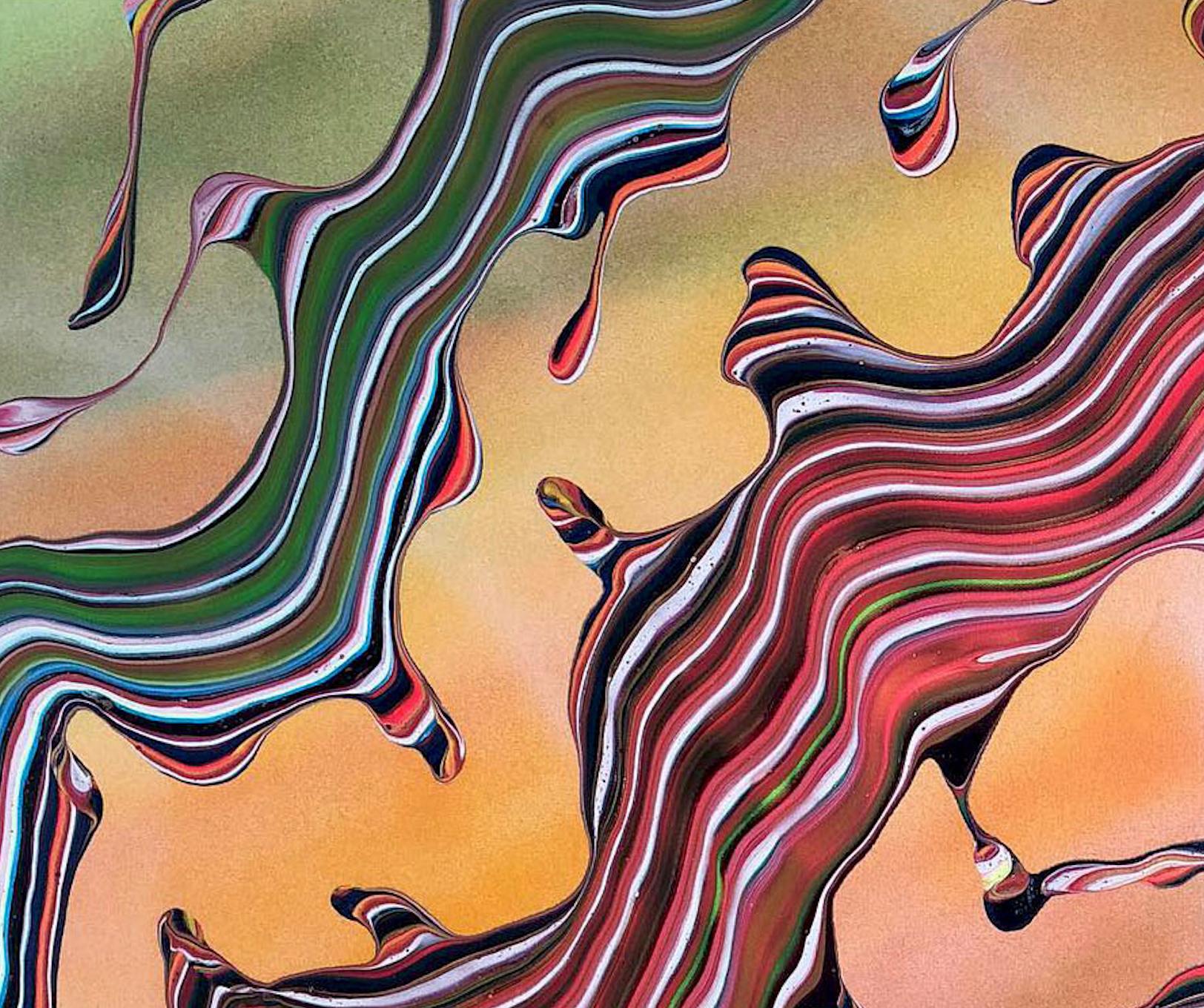 Untitled #18 - Painting by Armen Ges