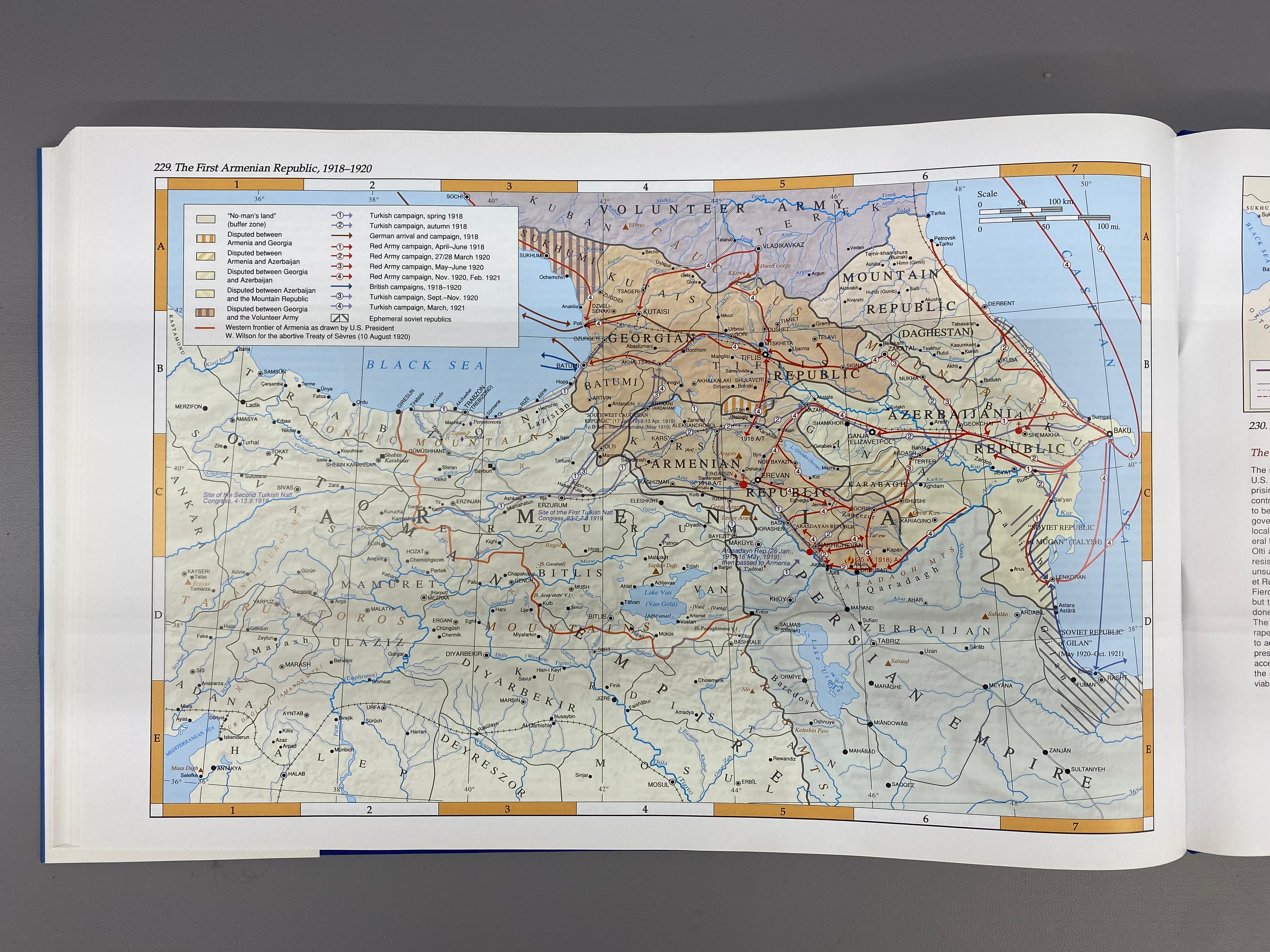 Armenia A Historical Atlas par Robert H. H. Hewsen, 2001 en vente 4