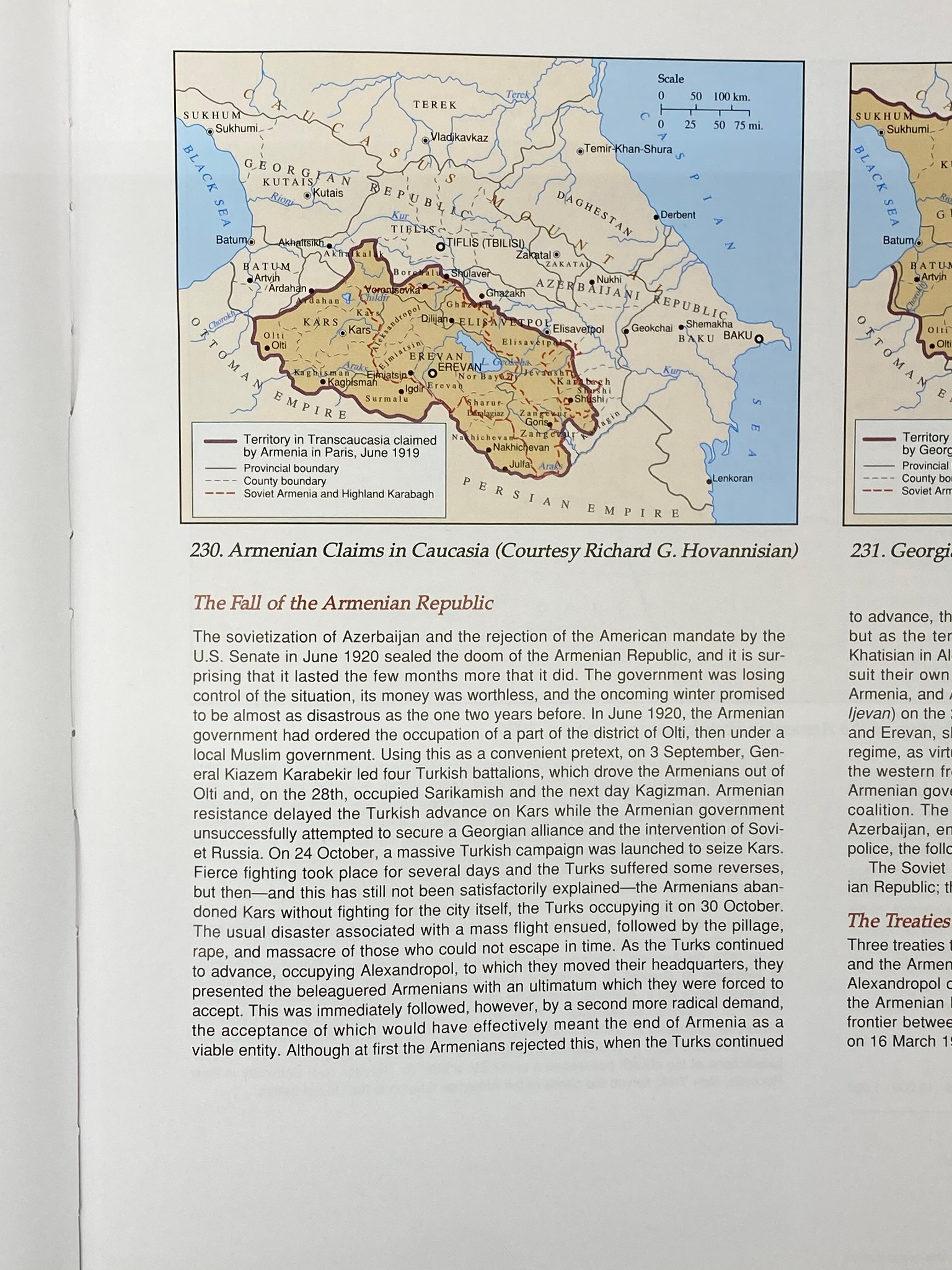 Armenia A Historical Atlas par Robert H. H. Hewsen, 2001 en vente 5