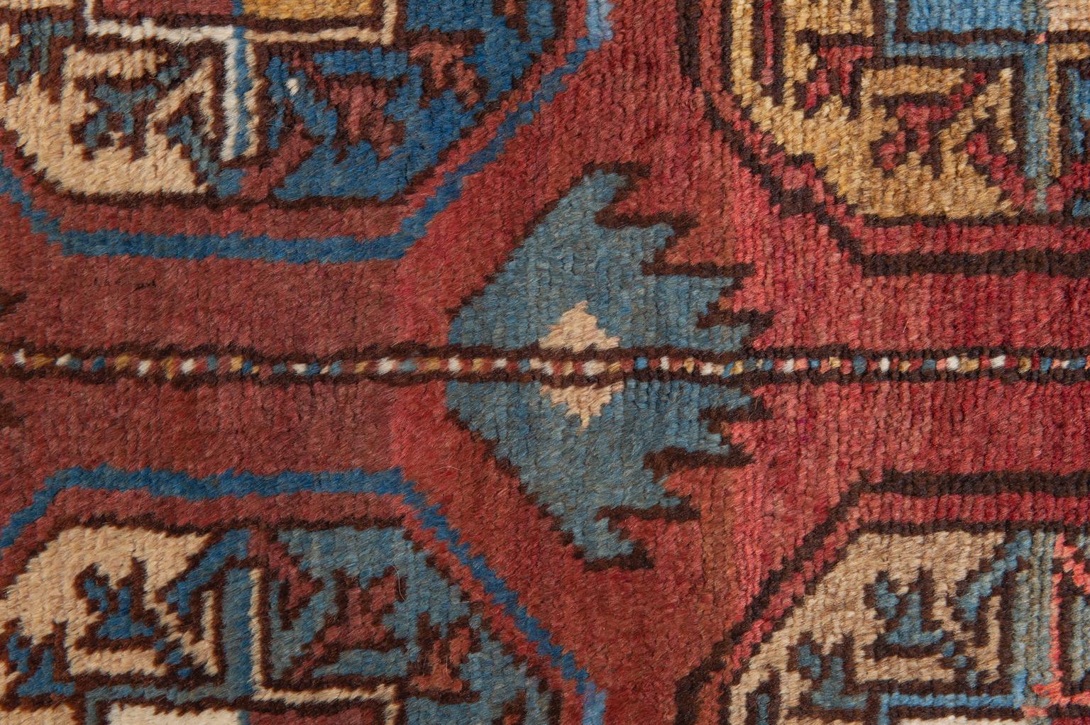 Armenian Carpet with Bokhara Design For Sale 4