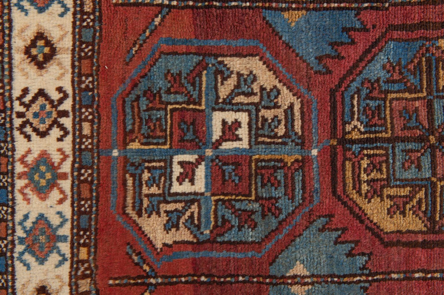 Armenian Carpet with Bokhara Design For Sale 5
