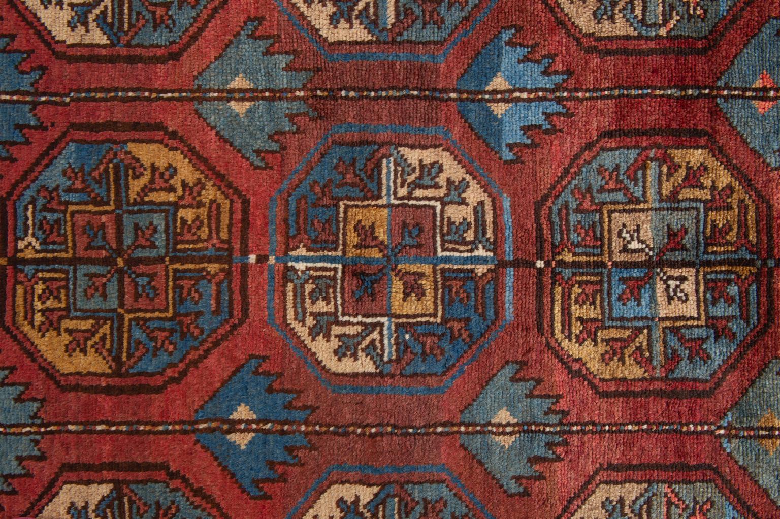 Armenian Carpet with Bokhara Design For Sale 1