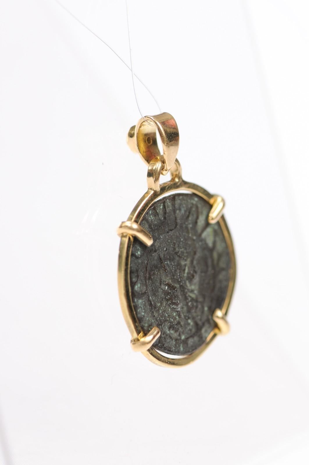 Armenian Coin from The Crusades w/ 18K For Sale 4