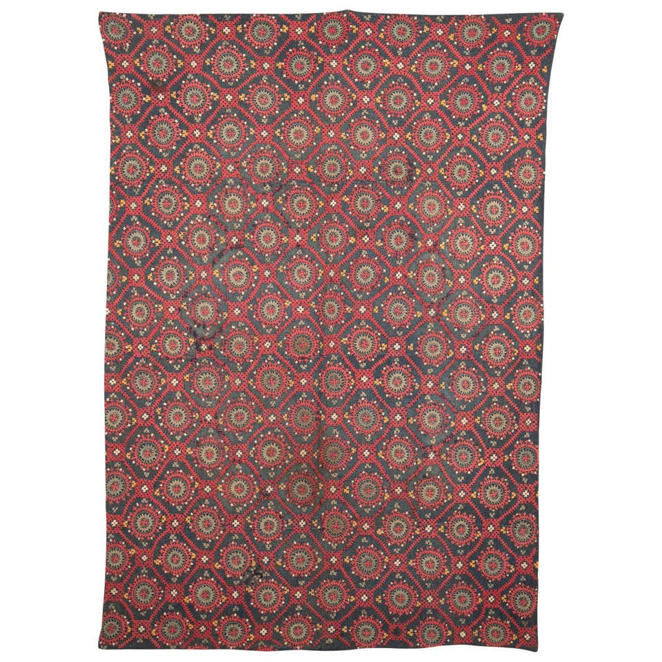 Antique Armenian Marash Embroidery Fragment, Late 19th C For Sale at ...