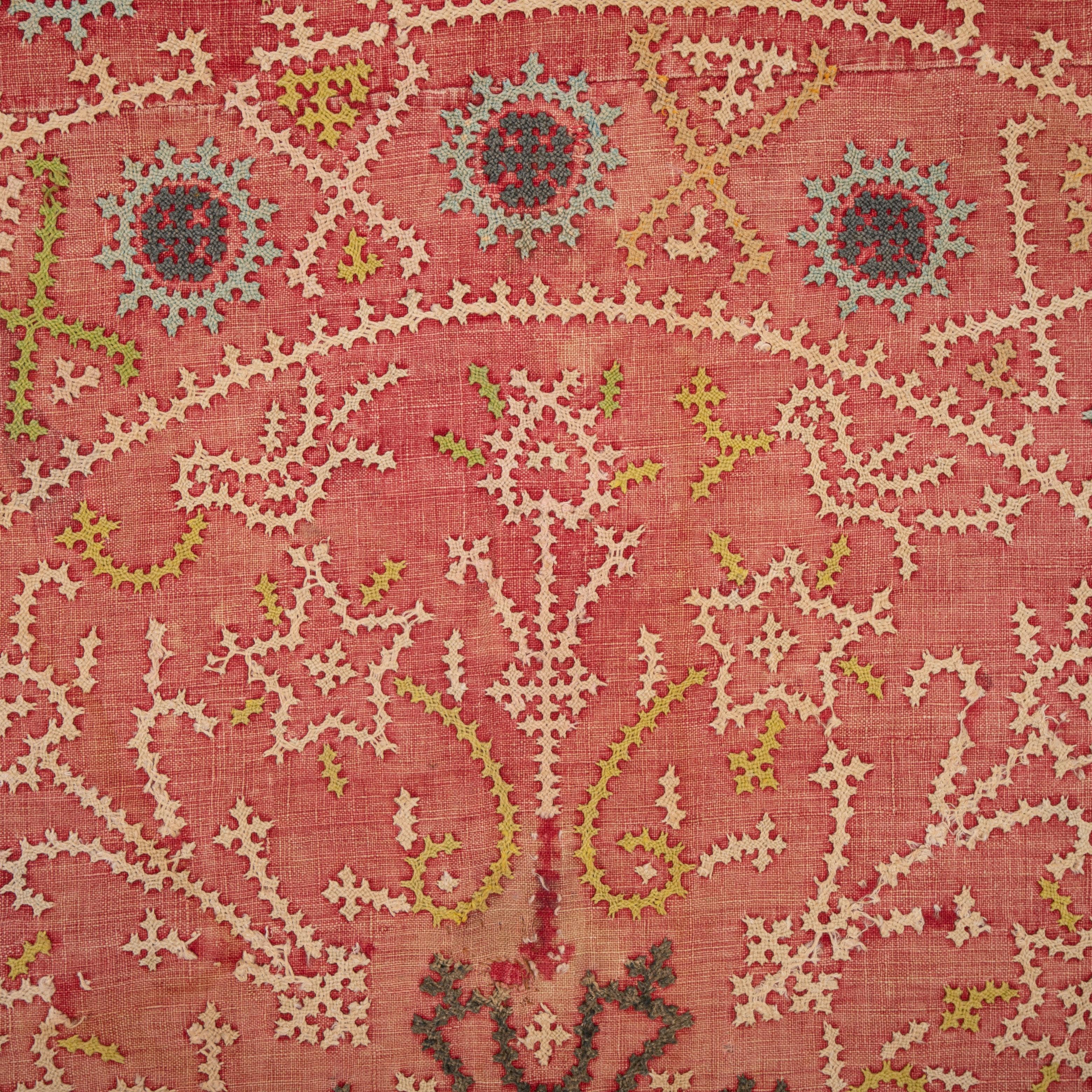 Embroidered Armenian Marash Embroidery, Late 19th Century