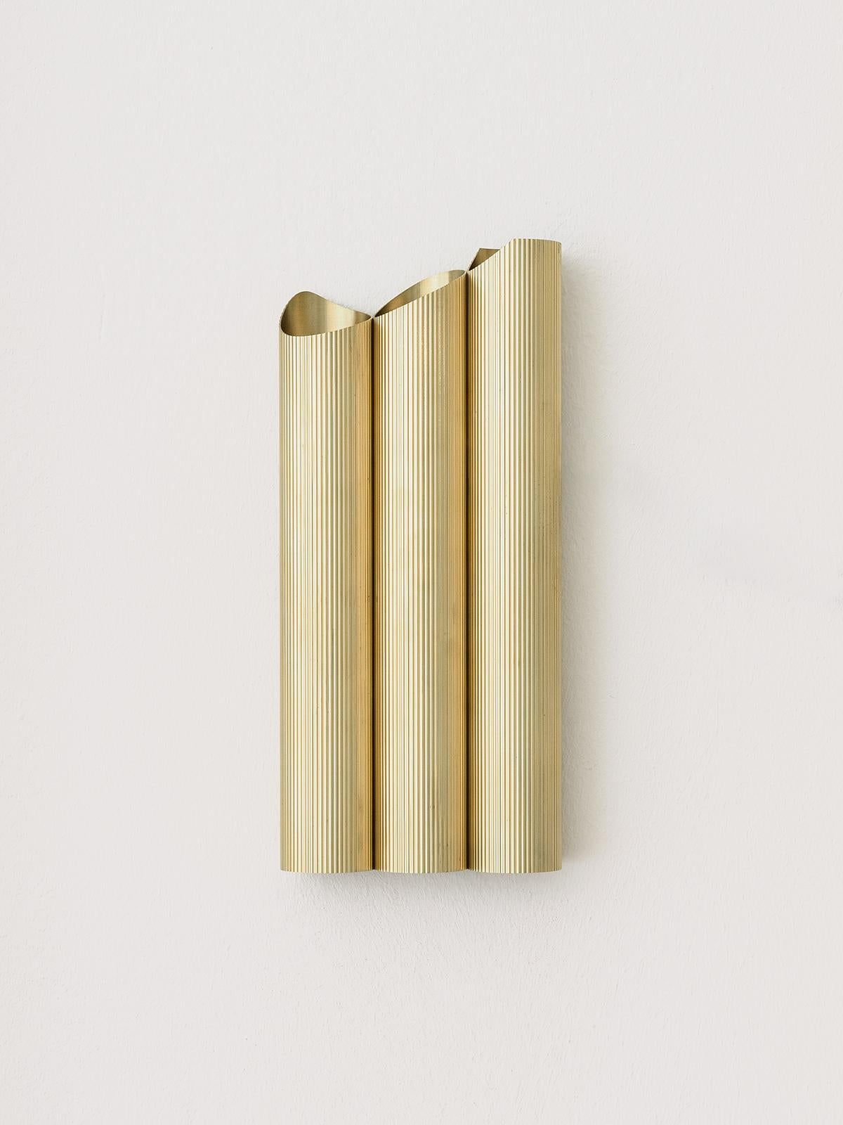 Post-Modern Armilla 04-brass wall light by SCATTER.D STUDIO For Sale