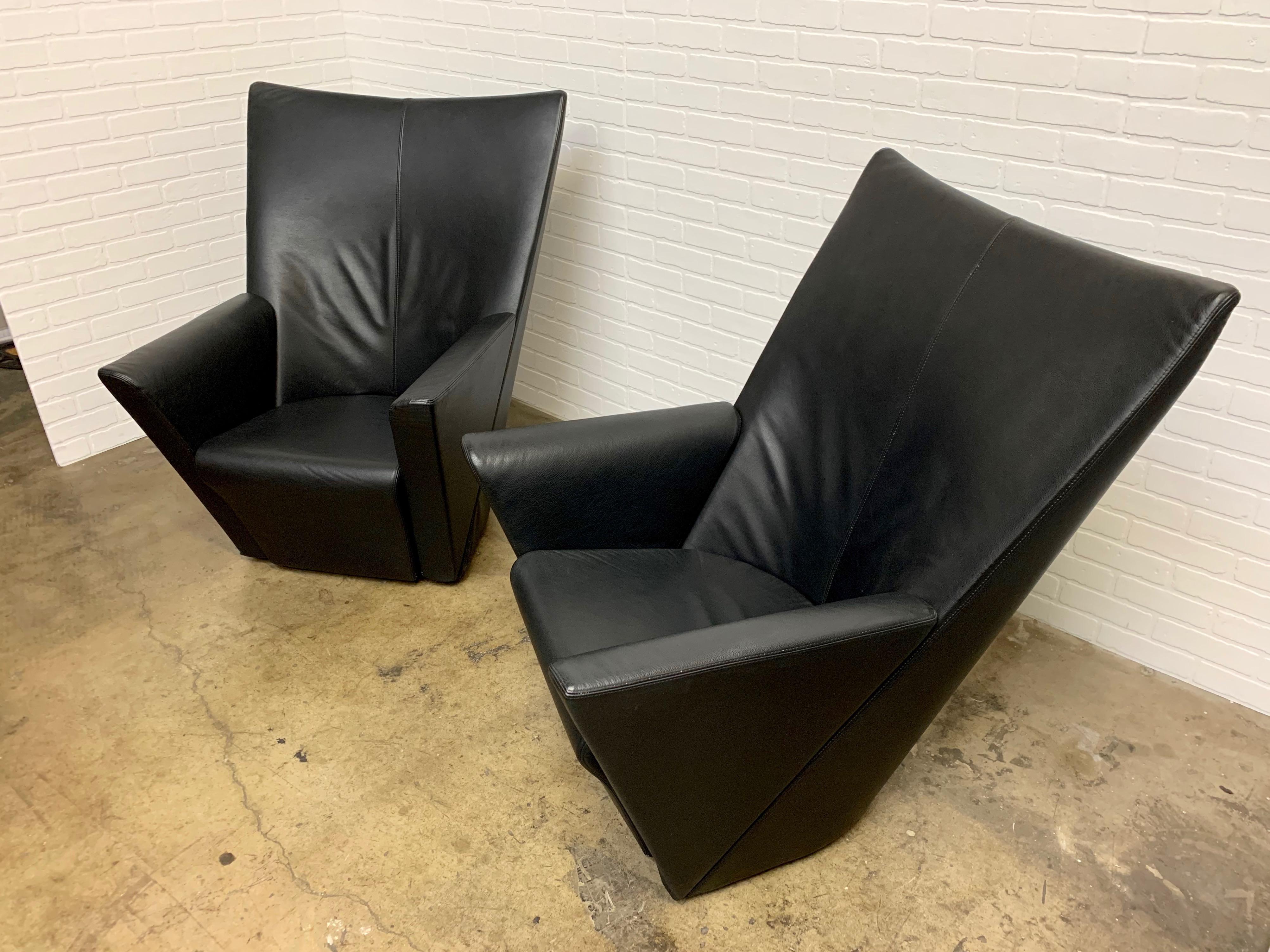 Italian Armilla Armchairs and Ottoman for Arflex