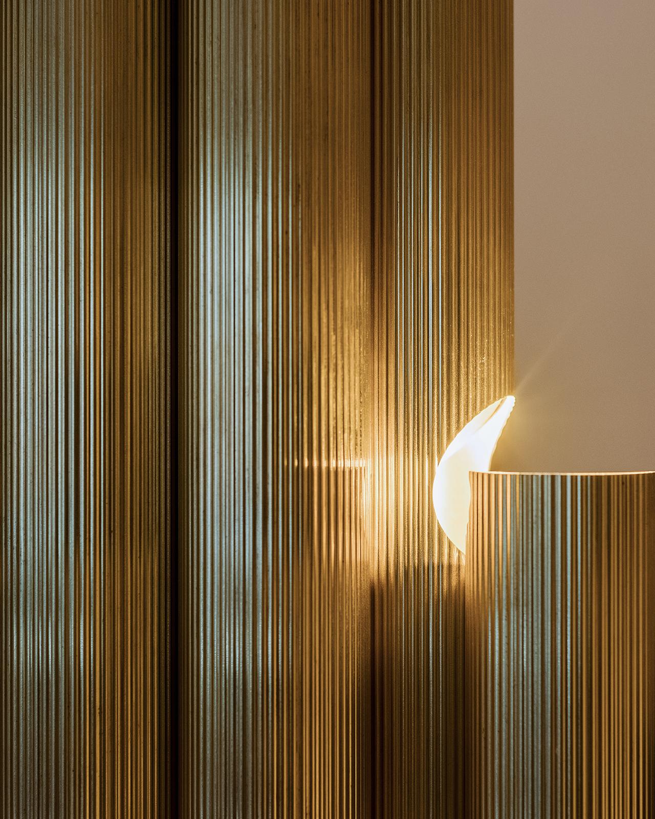 Brass Armilla Pendant Lamp by Scattered Disc Objects