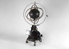 Armillarsphäre 01 Skulptur aus Mischtechnik in zwei Teilen, Thierry Despont