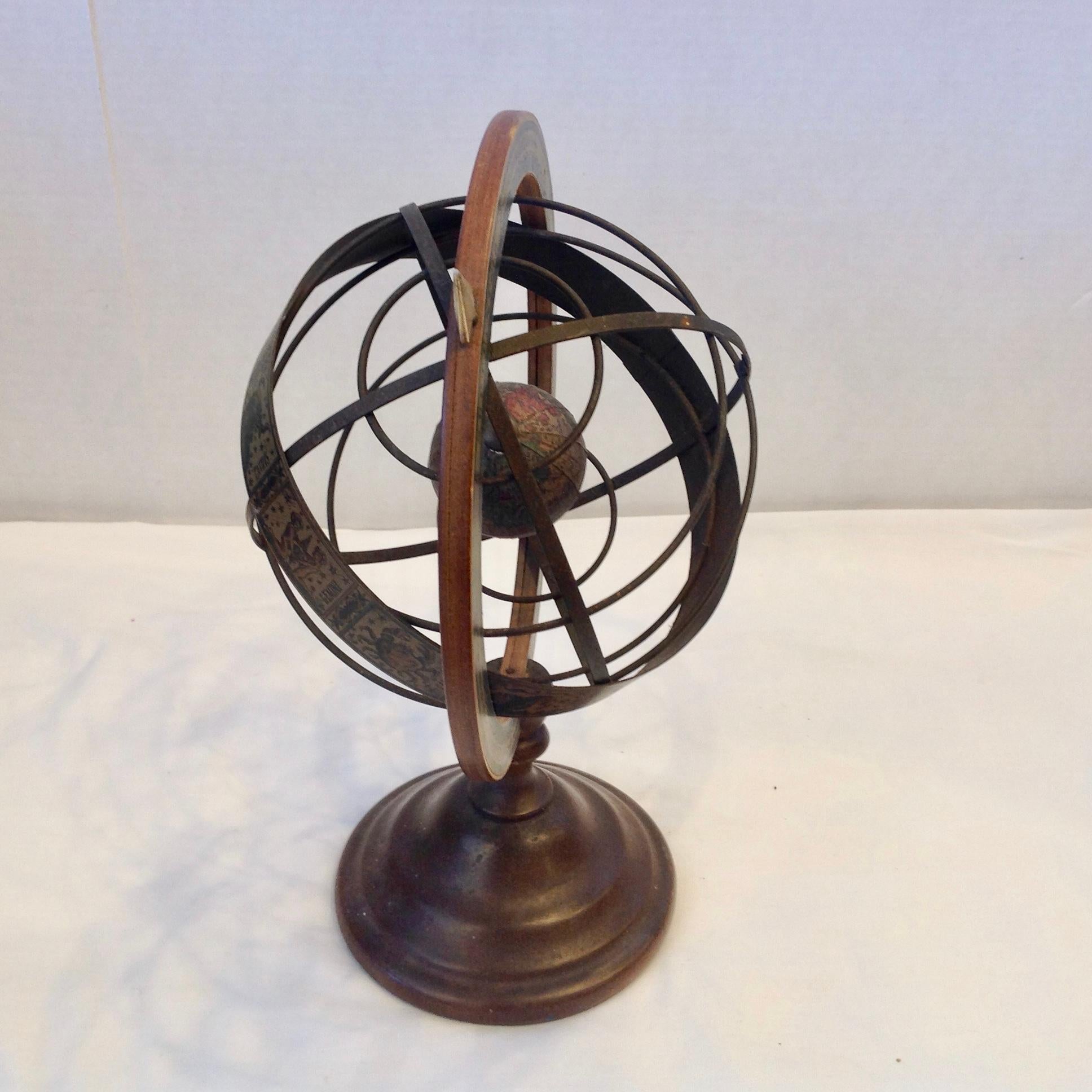 antique armillary sphere