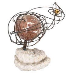 "Armillary Sphere" Modern Abstract Sculpture