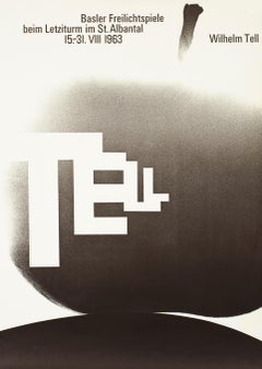 "Tell" Original Retro Typographical Poster