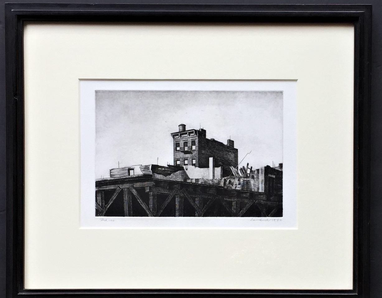 Demolition No. 1 - American Modern Print by Armin Landeck
