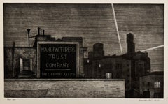 Manufacturer's Trust; Manhattan Nocturne, rielaborato