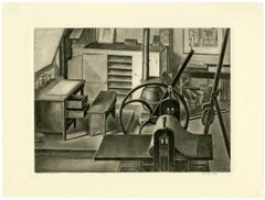 Studio Interior No. 1 — 1930s Masterwork