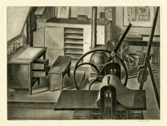 Studio Interior No. 1 — 1930s Masterwork