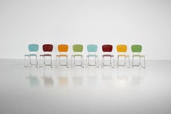 Armin Wirth Aluflex folding chairs Switzerland 1951