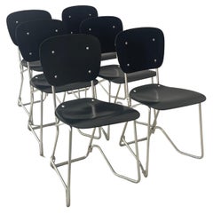 Armin Wirth Aluflex stacking chair for Ph. Zieringer KG - 1950s