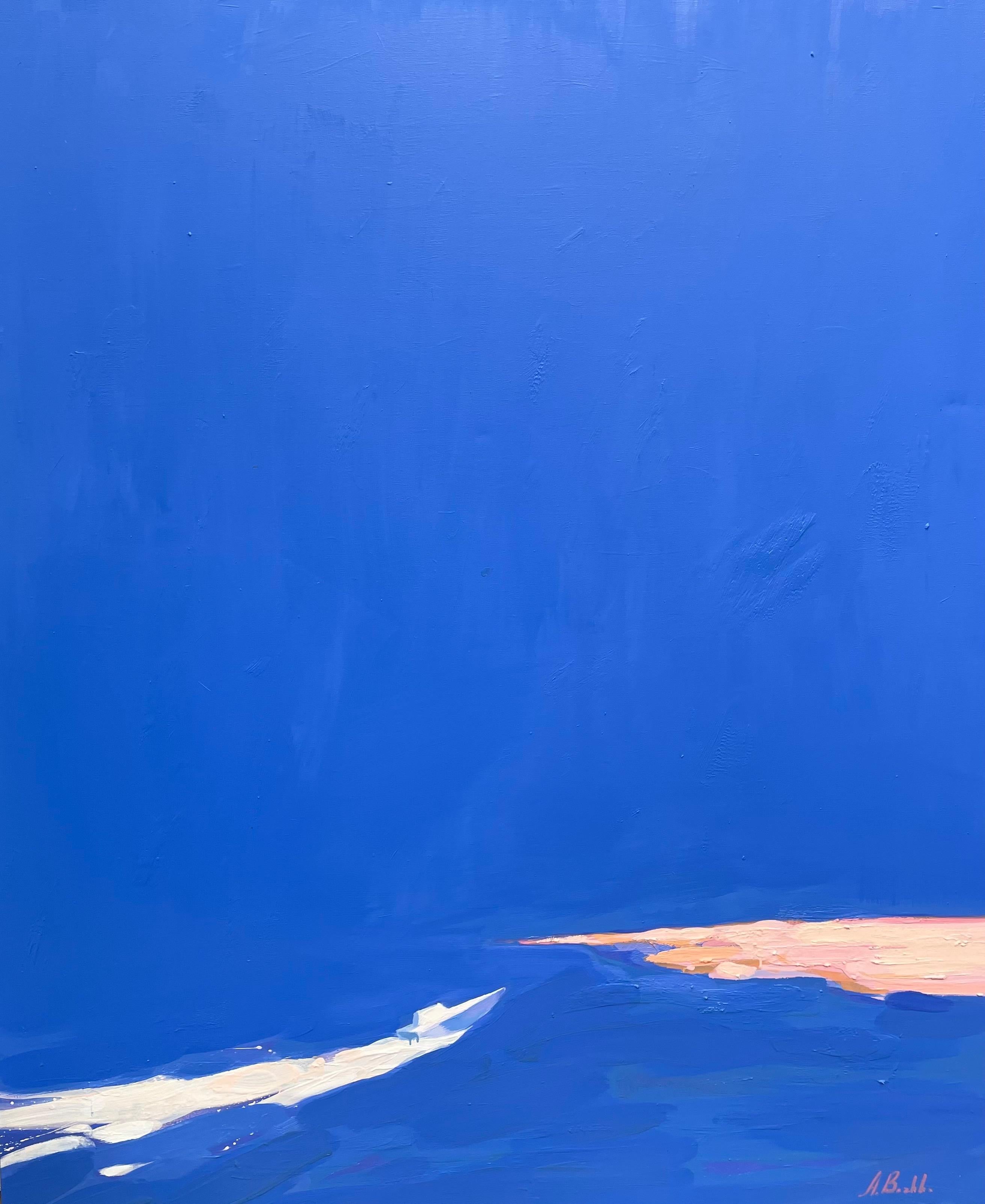 Landscape Painting Armine Bozhko - Bateaux de vitesse