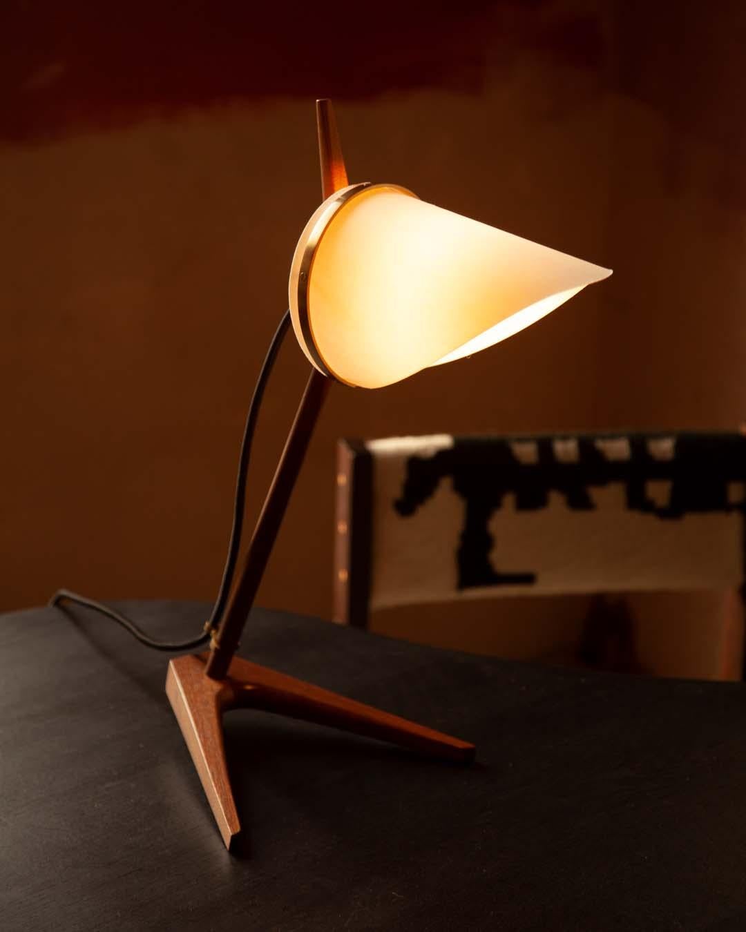 Laminated Armitage Desk Lamp For Sale