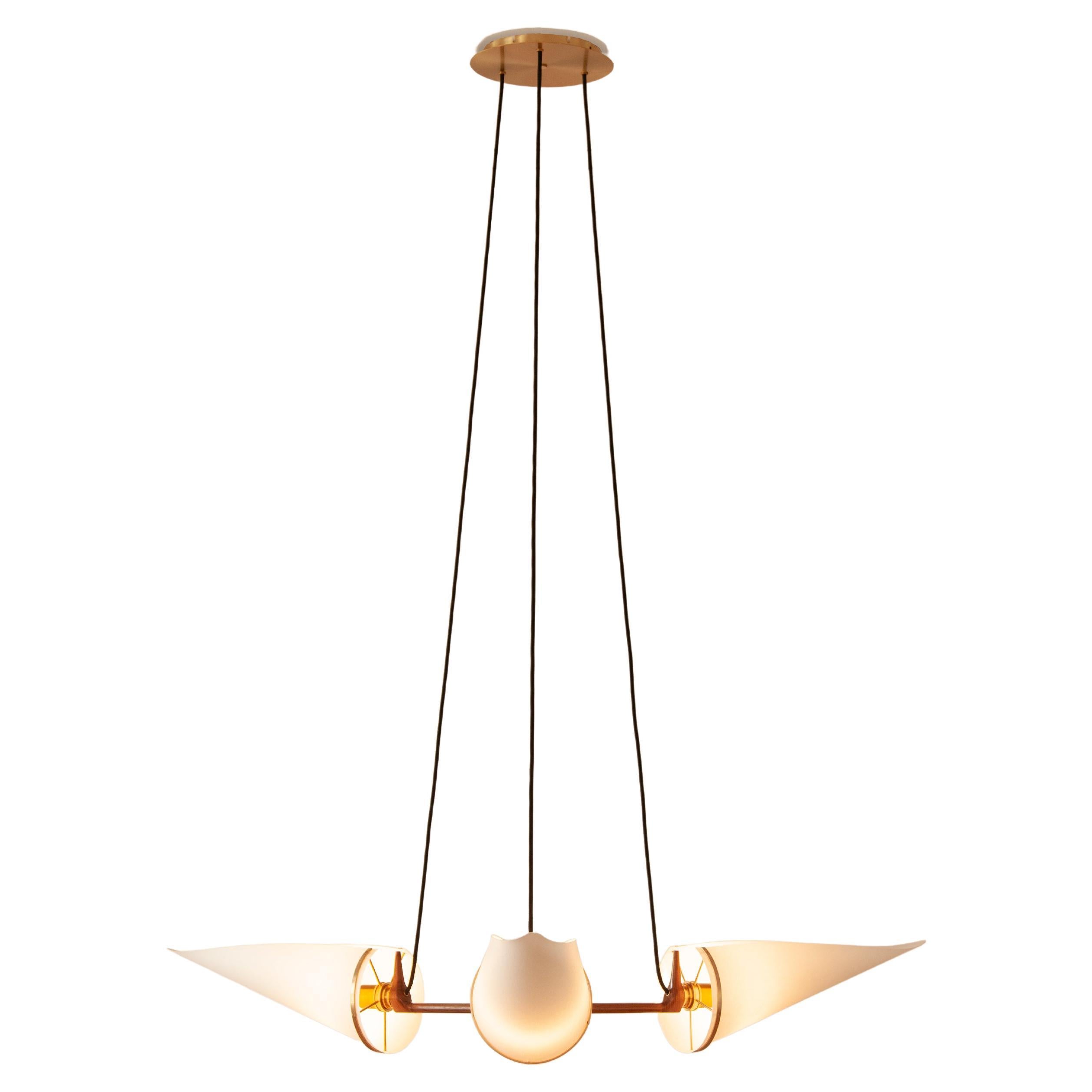 Armitage Triple Suspension Lamp For Sale