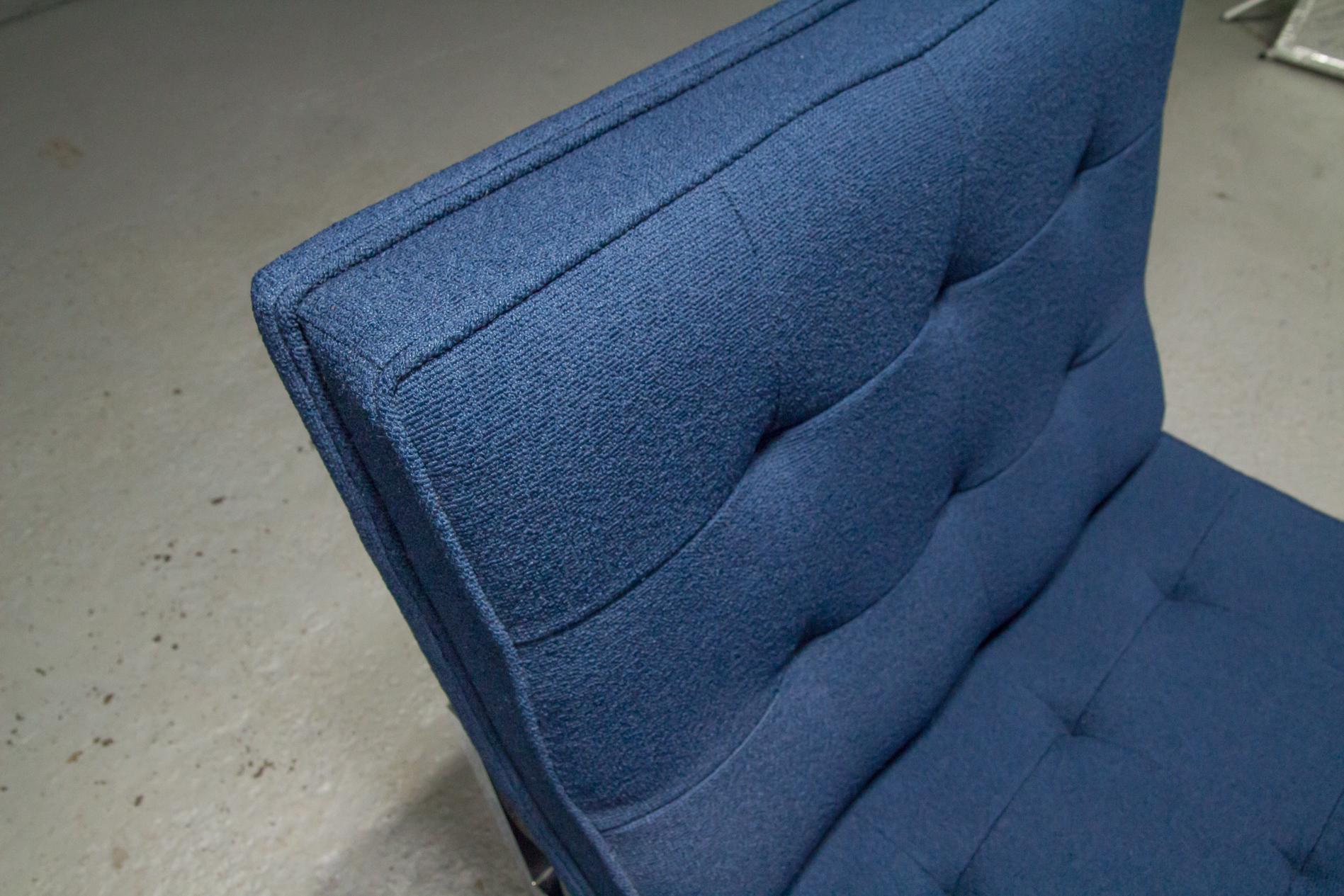 Mid-20th Century Armless Lounge Chair by Florence Knoll