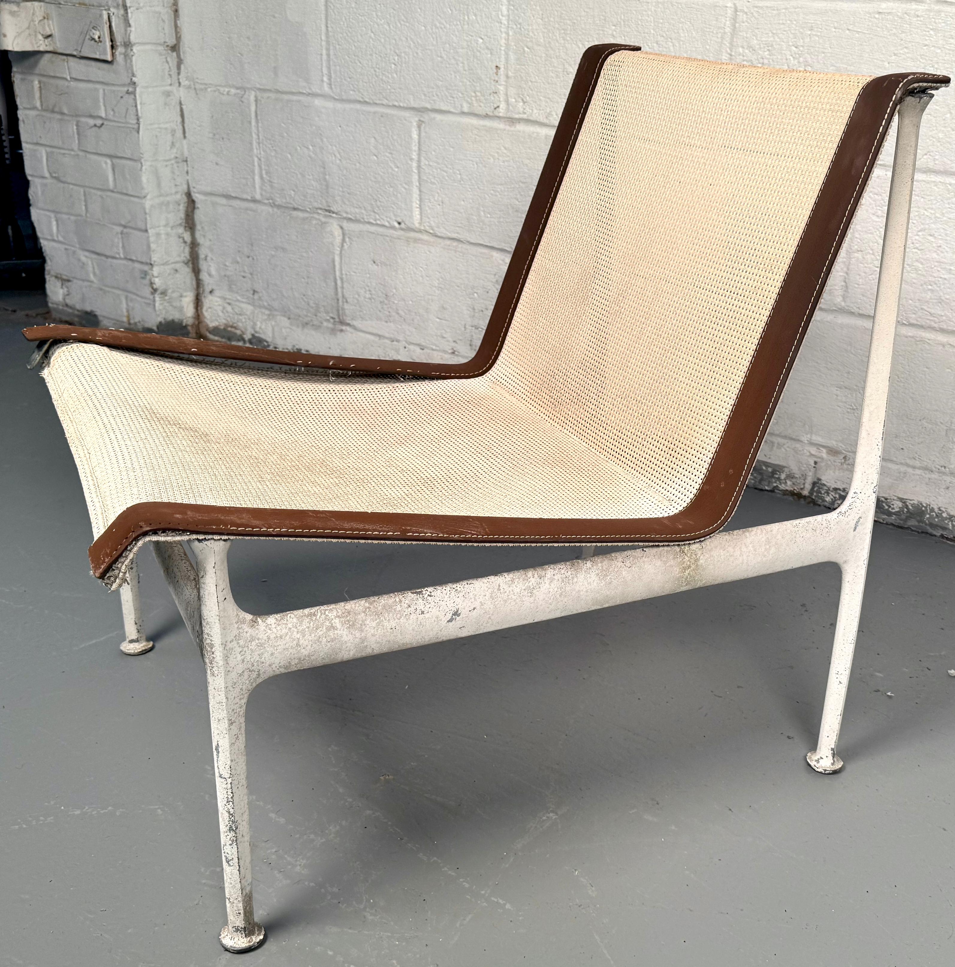 Mid-Century moderno Sedie da patio moderne senza braccioli di metà secolo di Richard Schultz per Knoll in vendita