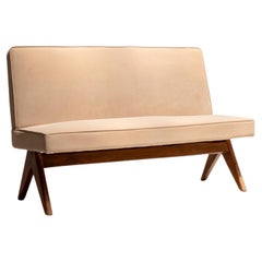 Armless Sofa by Pierre Jeanneret, Chandigarh, 1960s
