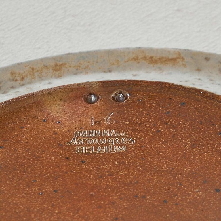 Piatto in studio Pottery 'Zodiac' belga di Armogrès, anni '60 in vendita 1