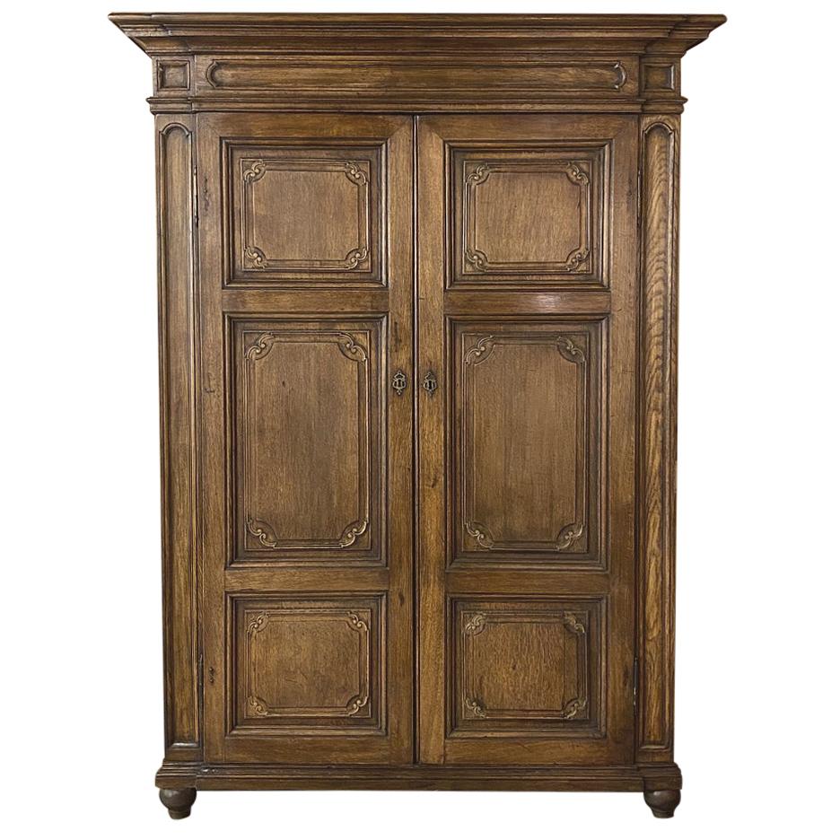 Armoire, 19th Century Country French Louis XIV Style
