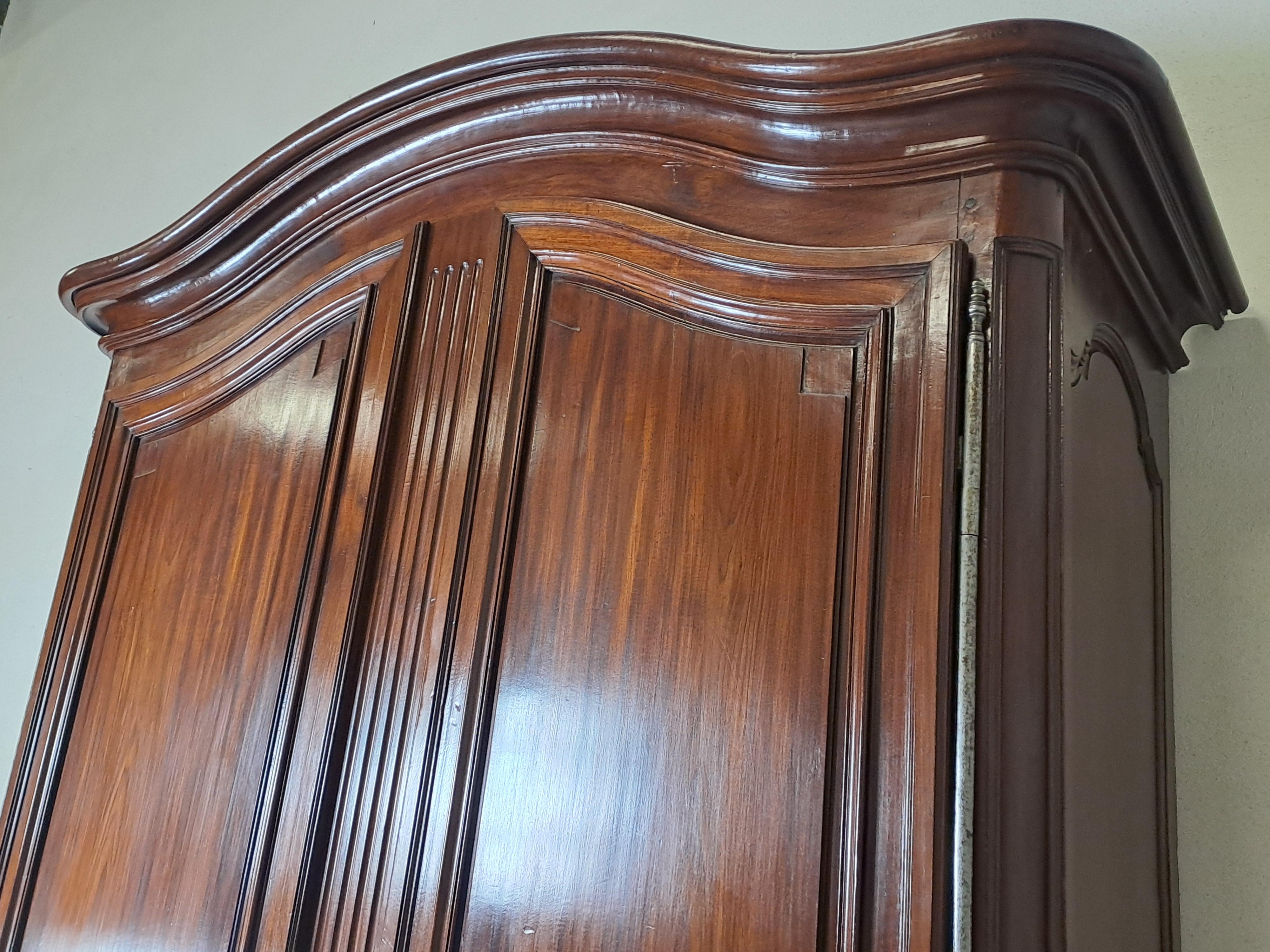 Armoire Bordelaise in mogano In condizioni buone in vendita a BARSAC, FR