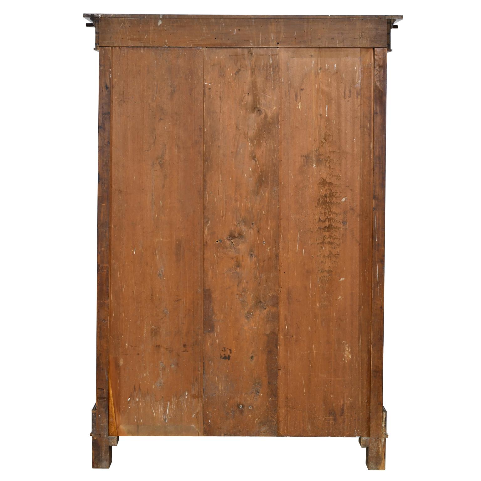 Armoire in West Indies Mahogany, Northern Europe, circa 1825 1