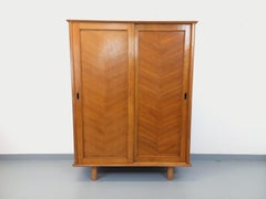 Vintage-Schrank aus Holz aus den 60er Jahren