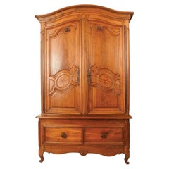 Antique Armoire with Star Detail
