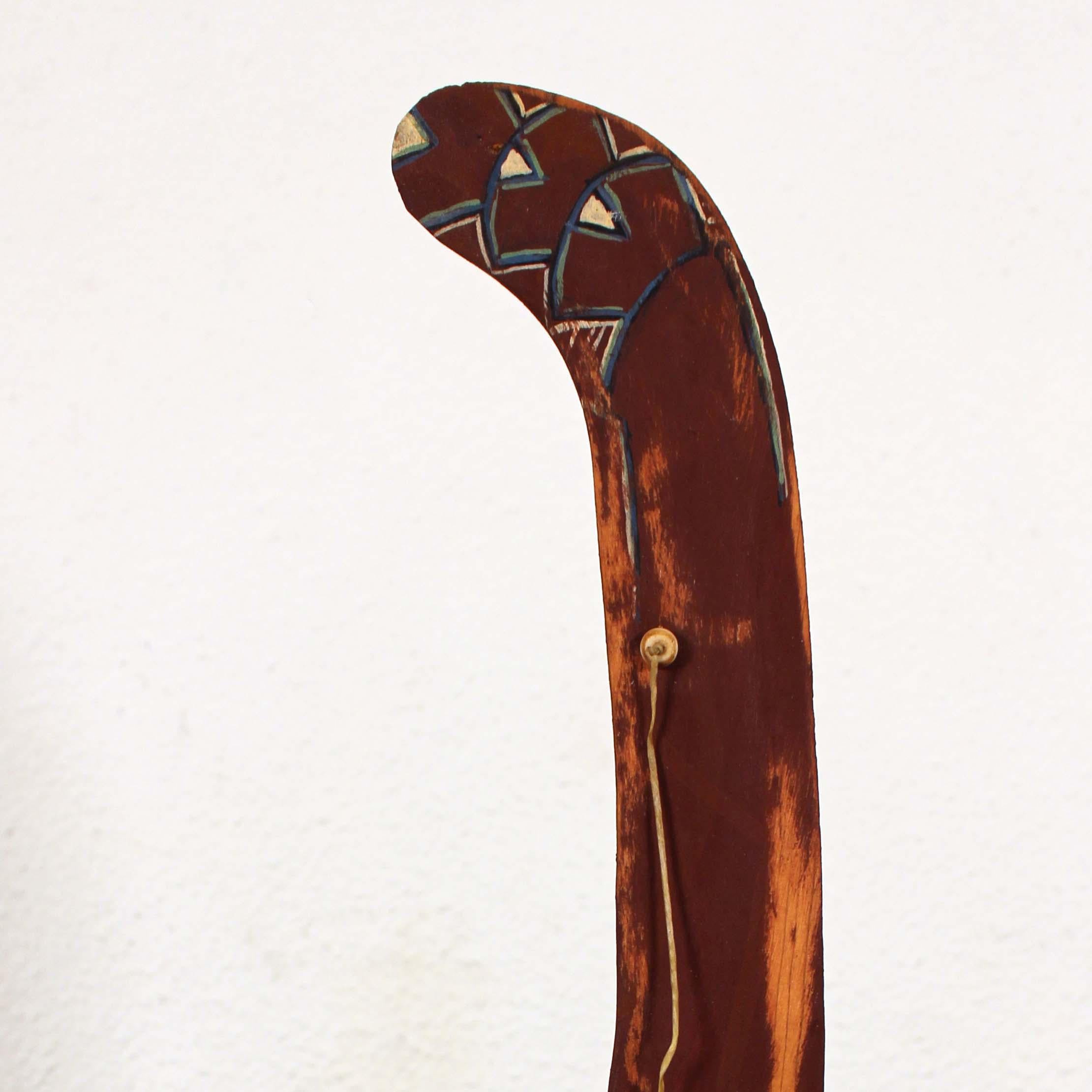 Hopi Rabbit Stick II - Sculpture by Armond Lara
