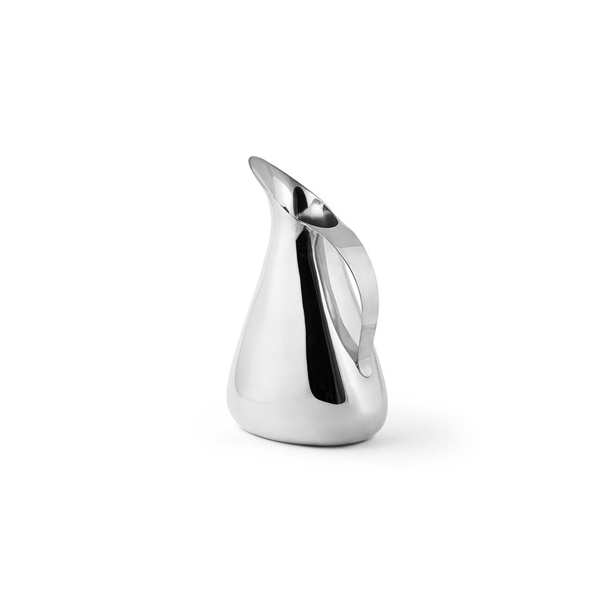 Modern Armònia Silver Plated Carafe by Aldo Cibic For Sale