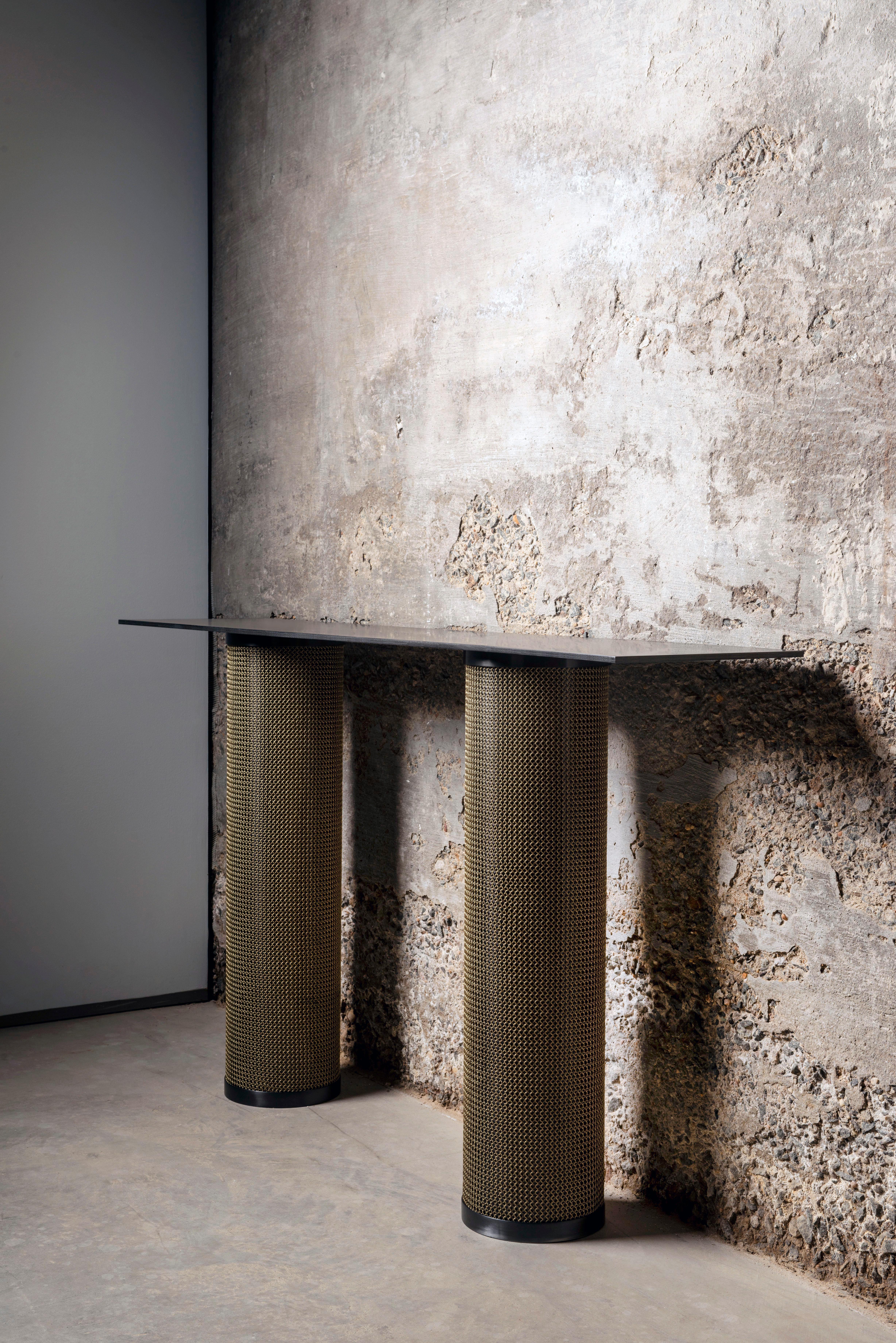 Contemporary Armor Console Table by Konekt Furniture