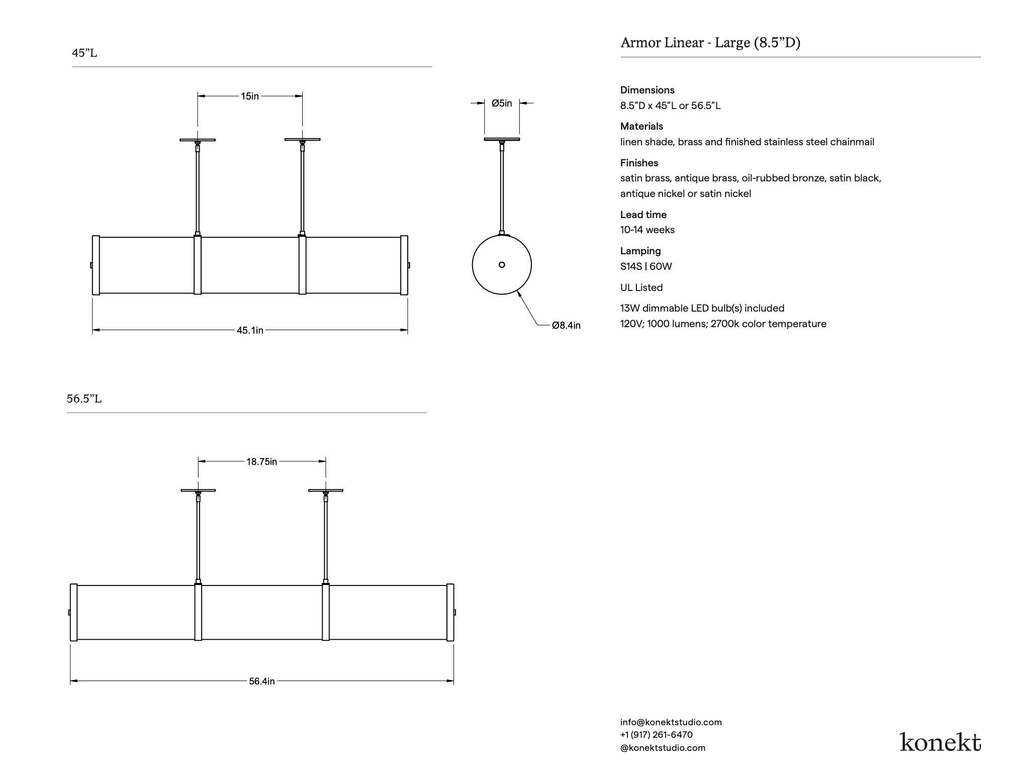 Armor Linear Large 56.5