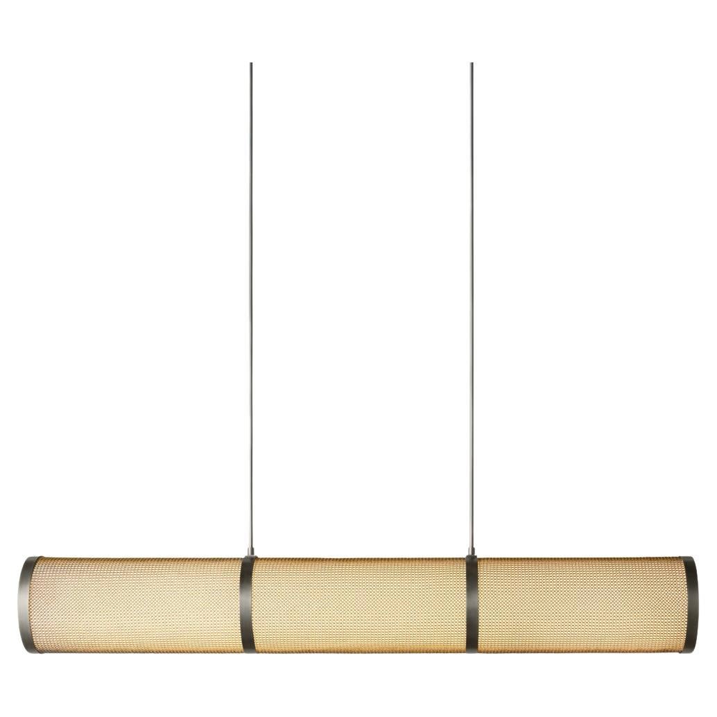 Armor Linear Large 56.5"L in Antique Nickel For Sale