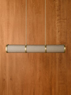 Armor Linear Small 45 "L in ottone satinato