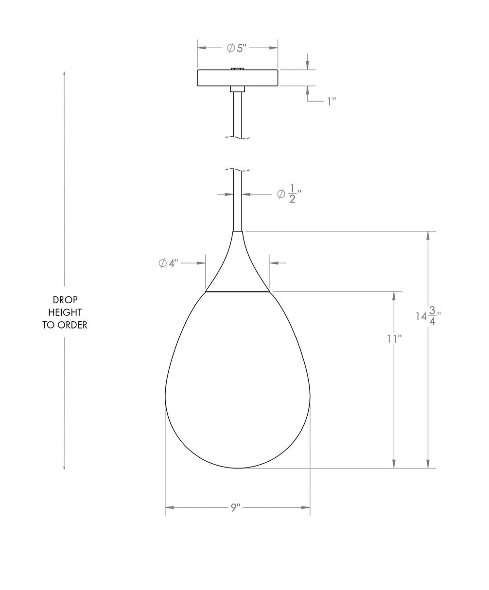 Konekt, grande lampe à suspension armure en laiton satiné  en vente 7